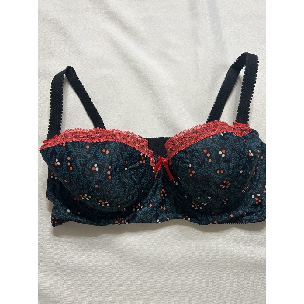 Freya Bra Ivy Midnight Ember Full-Fit Balconette Bra 34E Longline
